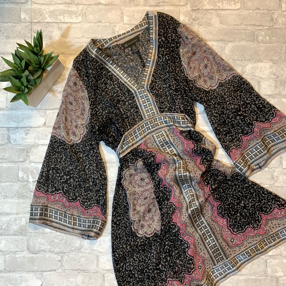 100% Silk I.N.C. International Concepts Dress sz16